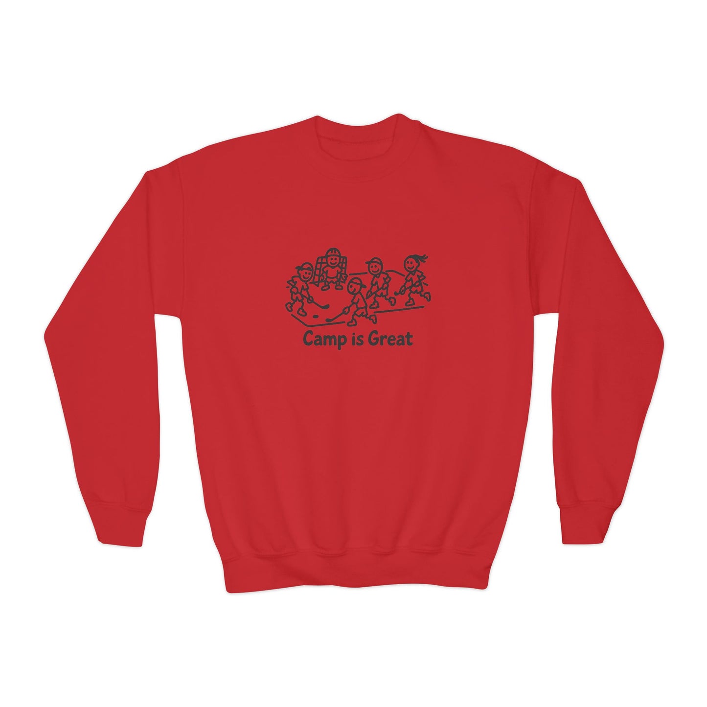 Youth Crewneck Sweatshirt Hockey
