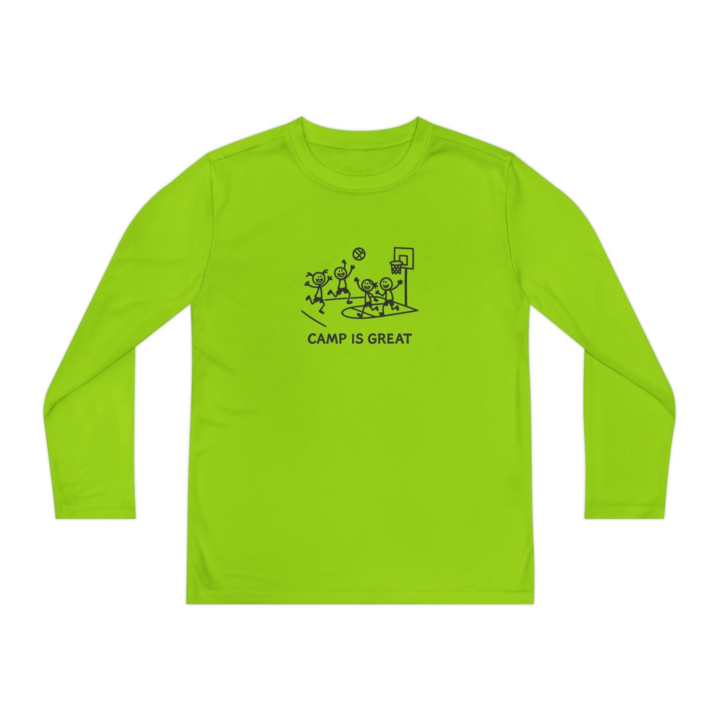 Youth Long Sleeve Competitor Tee Basketball