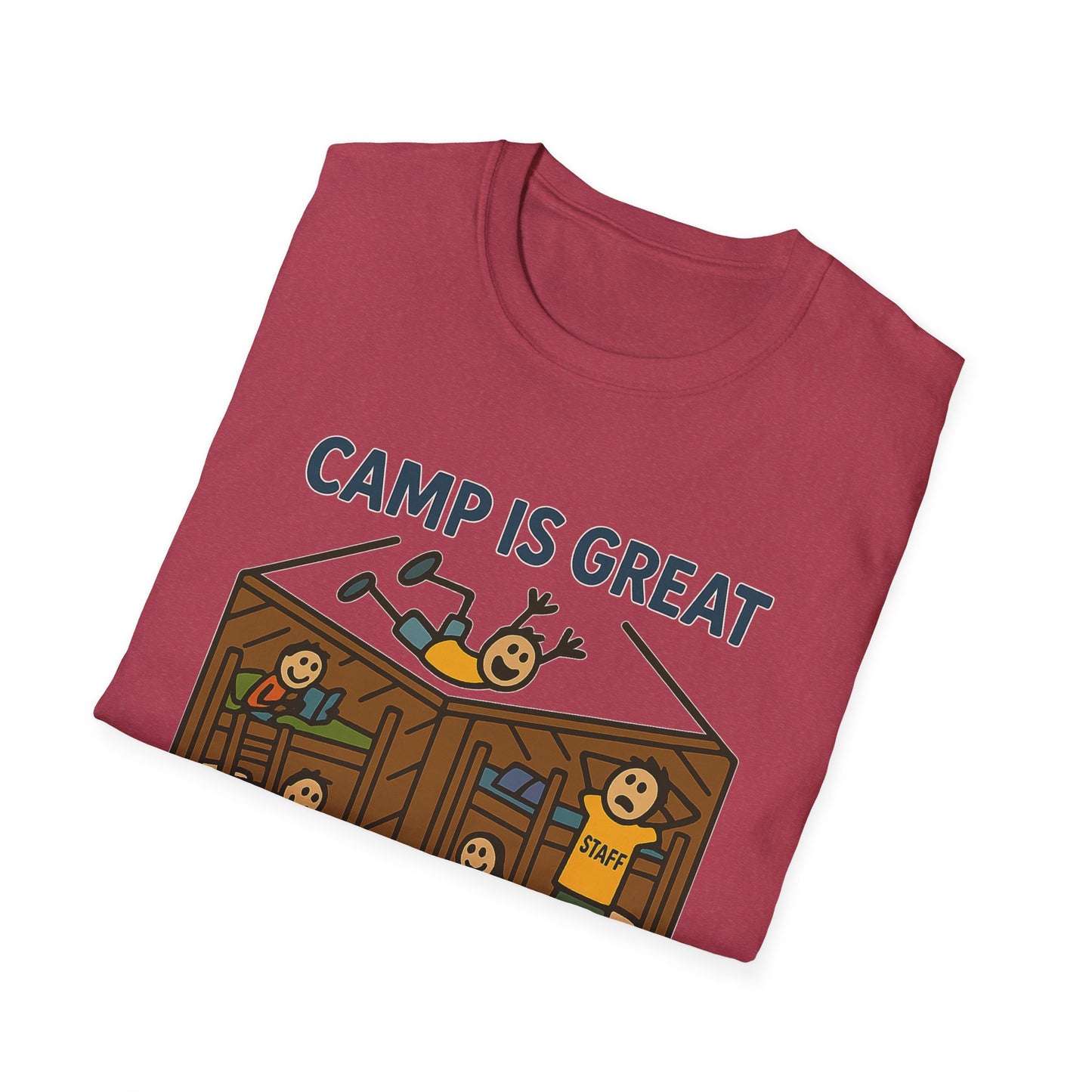 Unisex Softstyle T-Shirt Typical Day in the Cabin