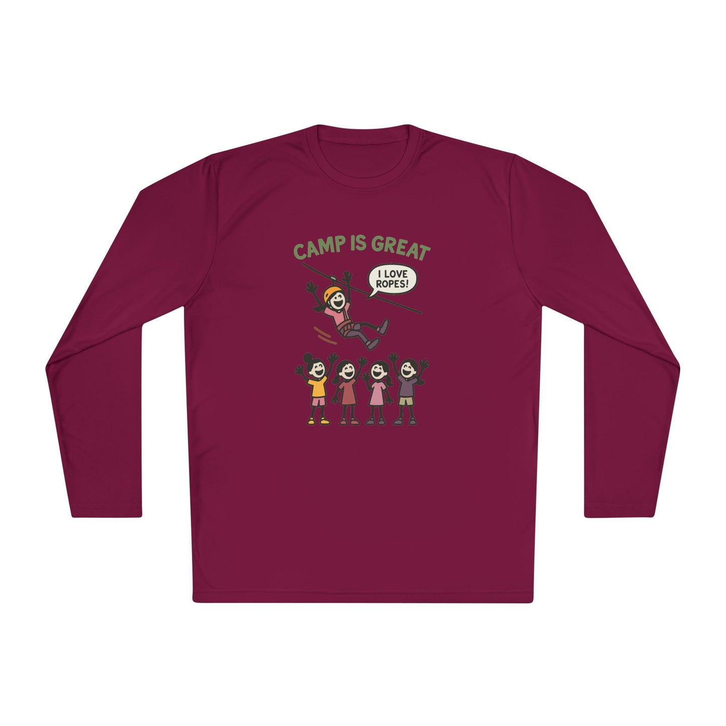 Unisex Lightweight Long Sleeve Tee Ropes