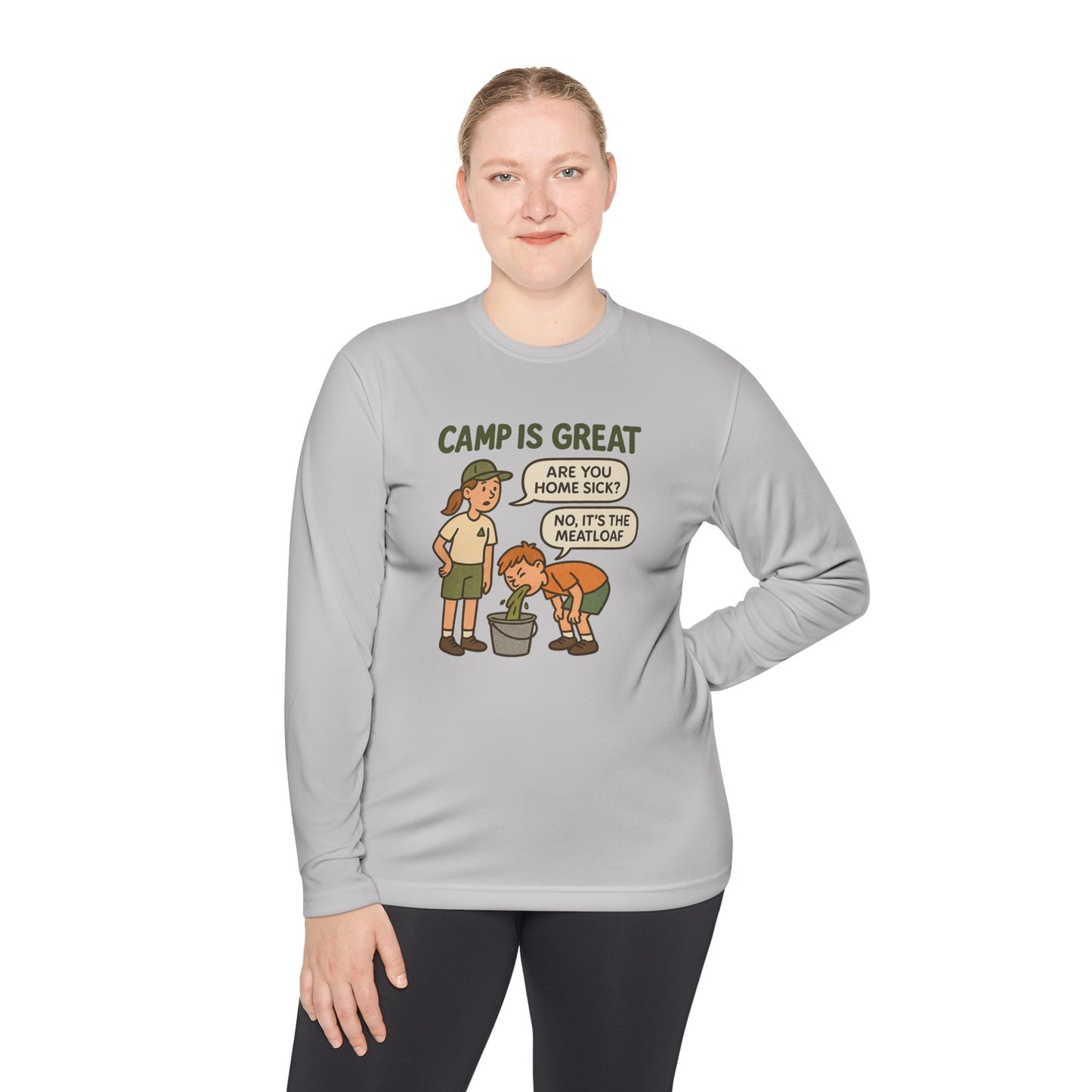 Unisex Lightweight Long Sleeve Tee Meatloaf