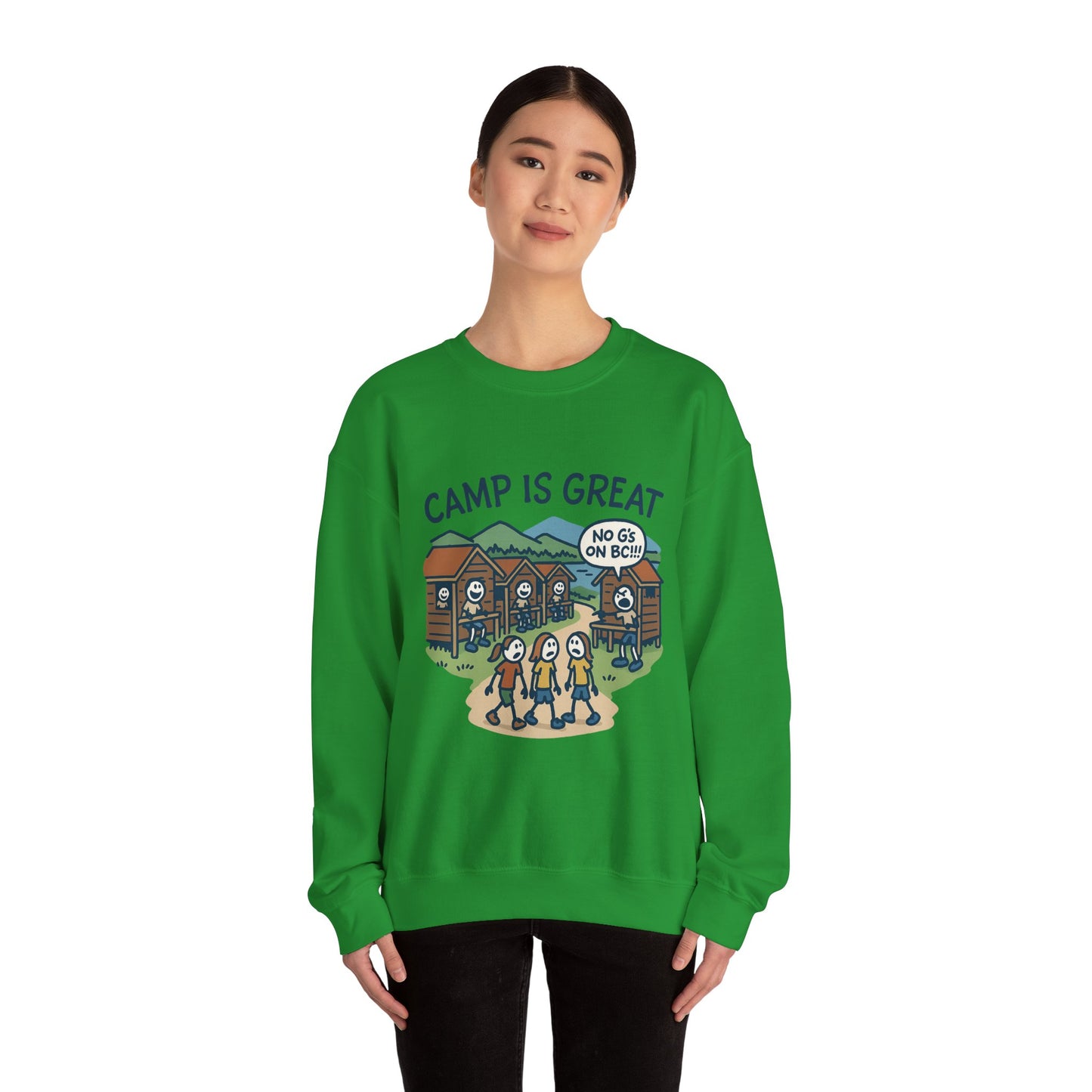 Unisex Heavy Blend™ Crewneck Sweatshirt No G's on BC