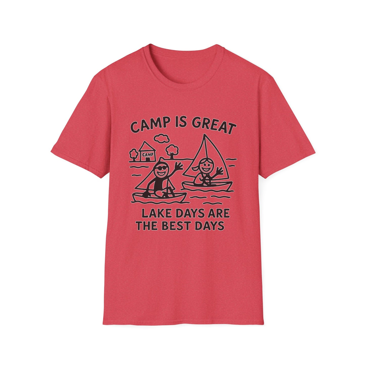Unisex Softstyle T-Shirt Lake Days