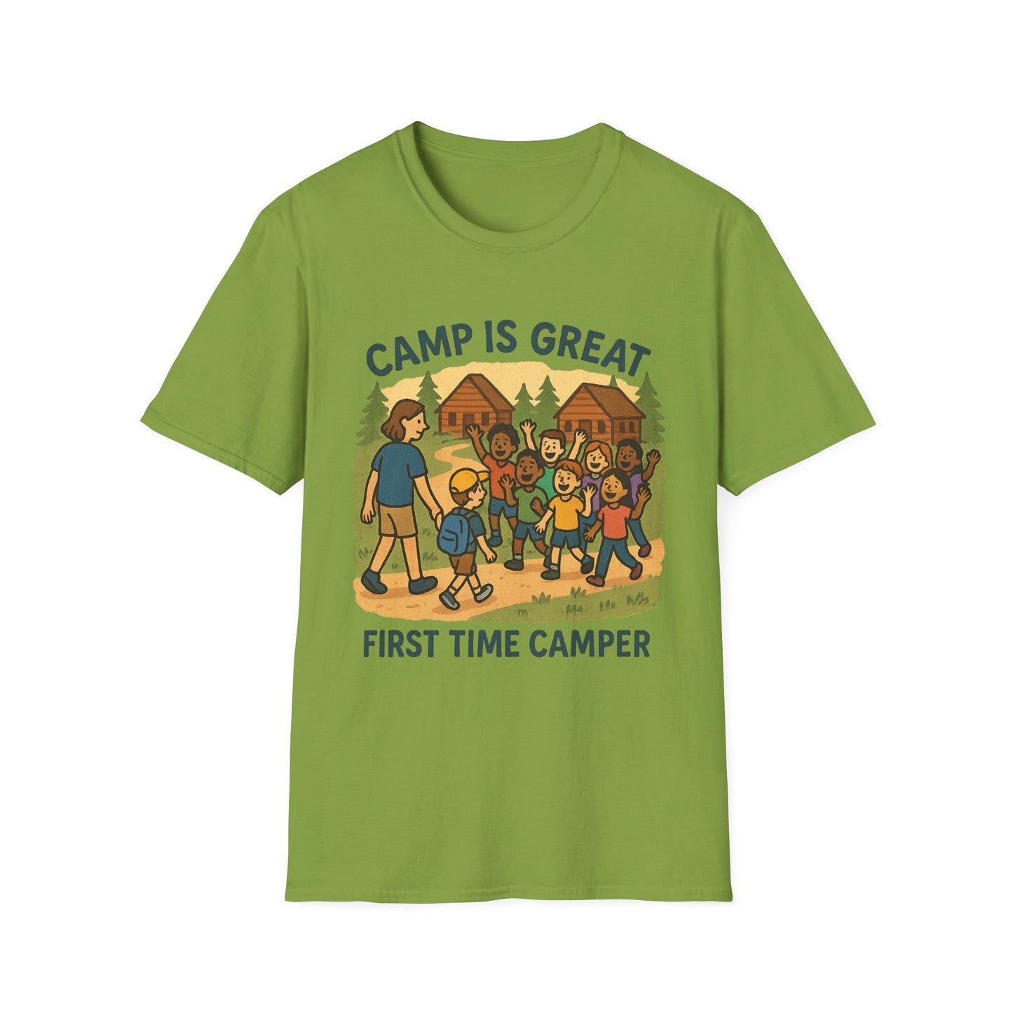 Unisex Softstyle T-Shirt First Time Camper