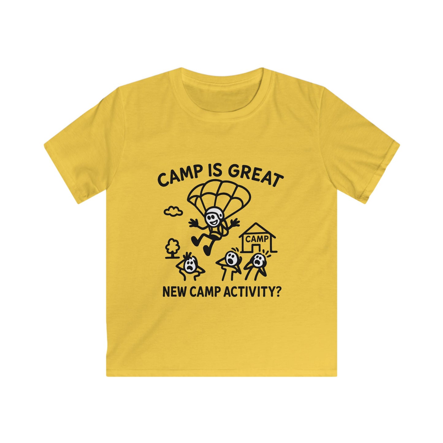 Kids Softstyle Tee Skydiving