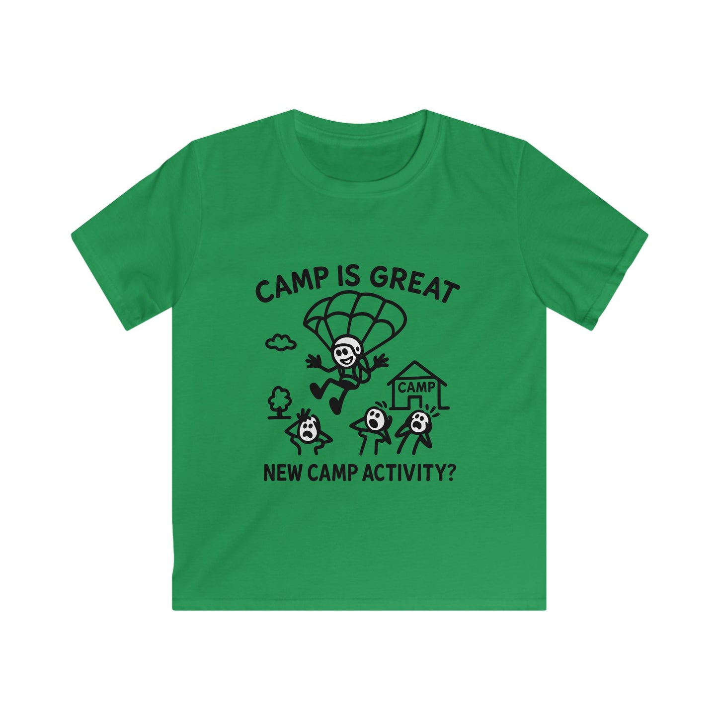 Kids Softstyle Tee Skydiving