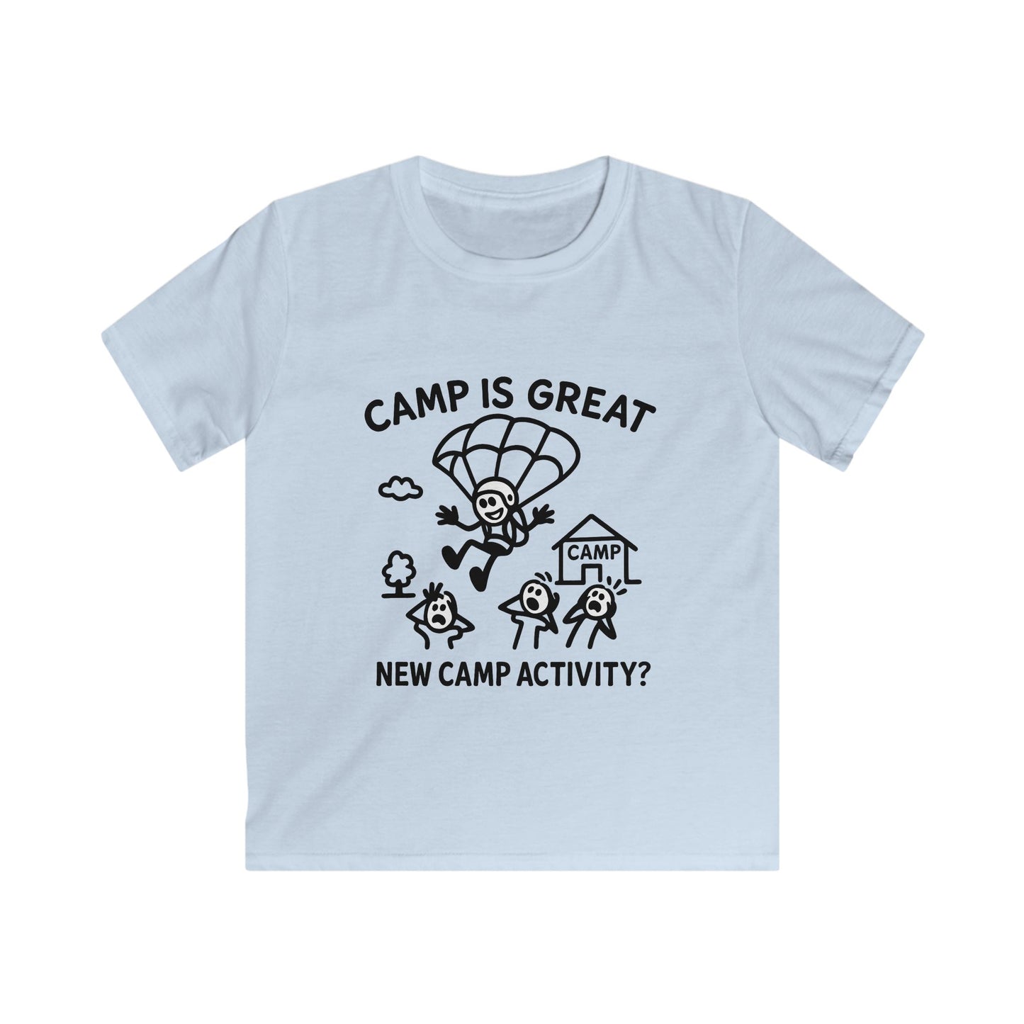 Kids Softstyle Tee Skydiving