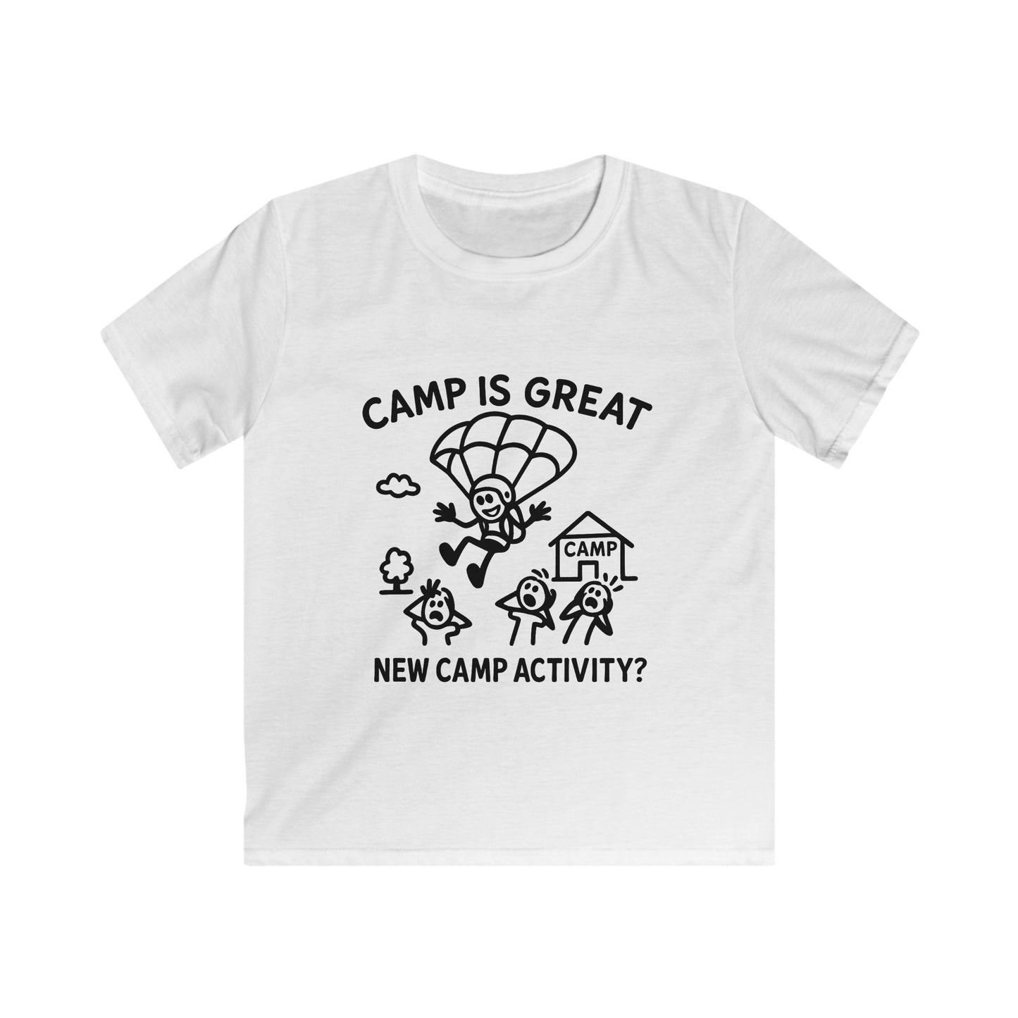 Kids Softstyle Tee Skydiving
