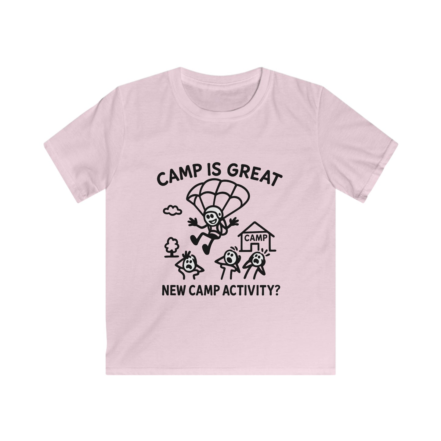 Kids Softstyle Tee Skydiving