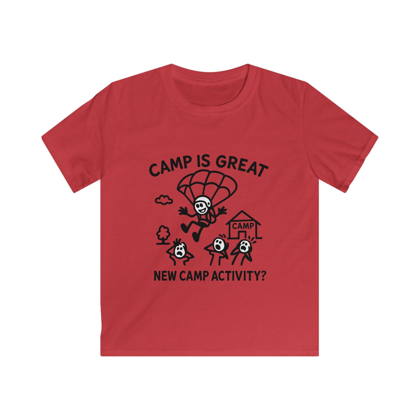 Kids Softstyle Tee Skydiving