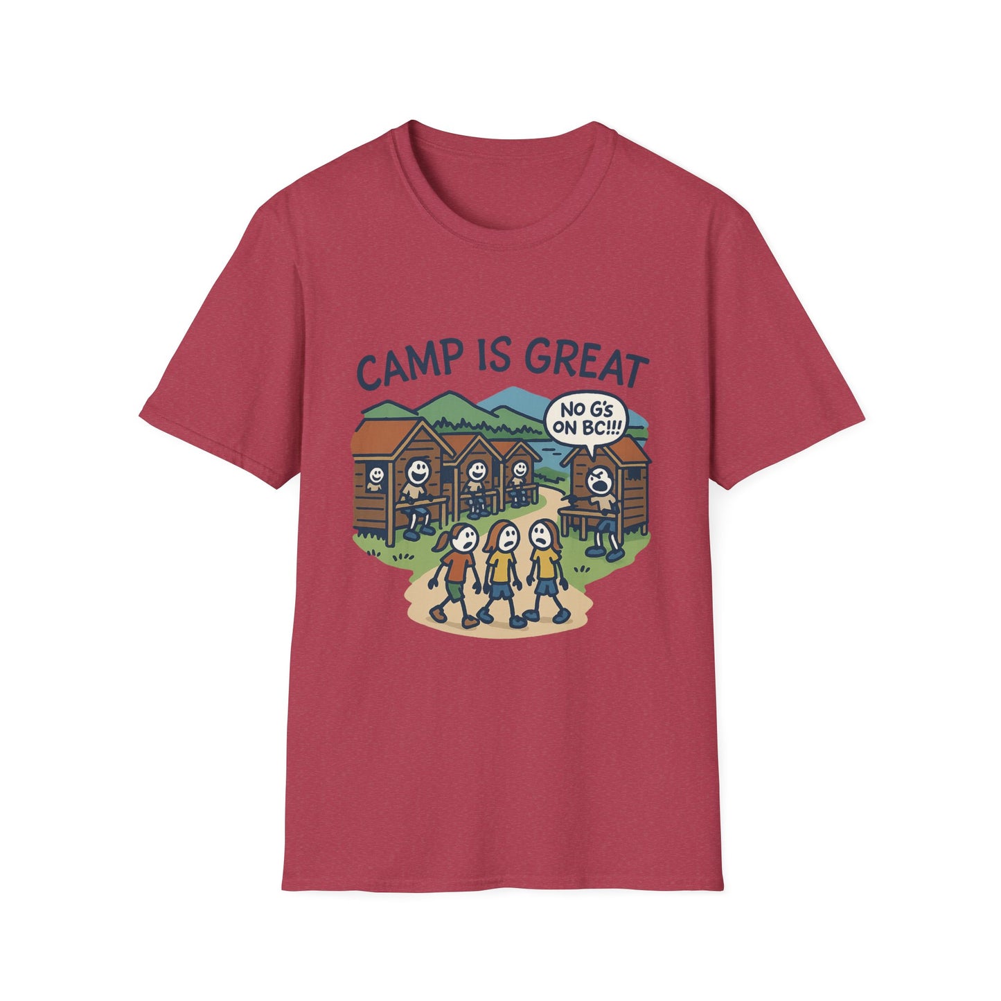 Unisex Softstyle T-Shirt No G's on BC