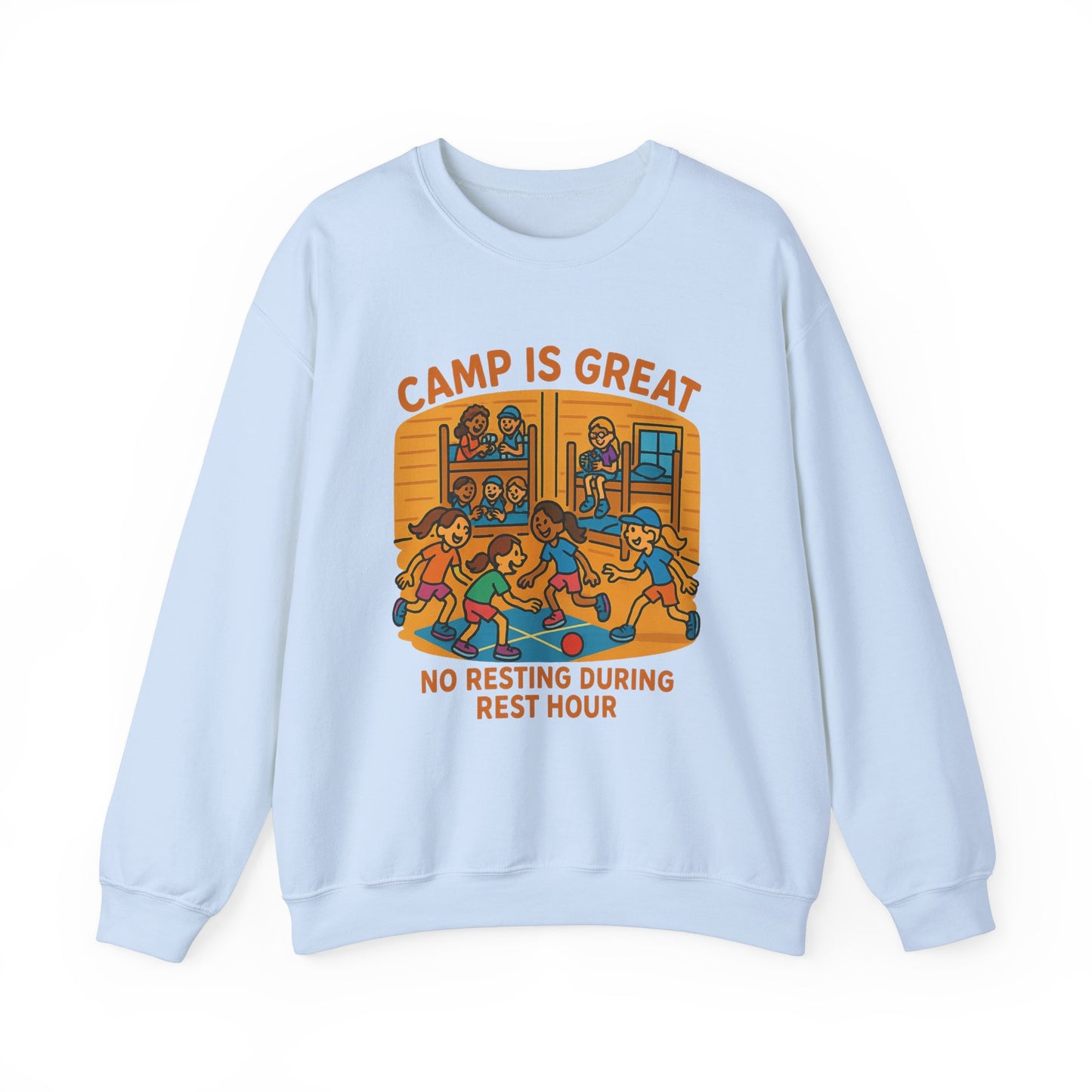 Unisex Heavy Blend™ Crewneck Sweatshirt Rest Hour