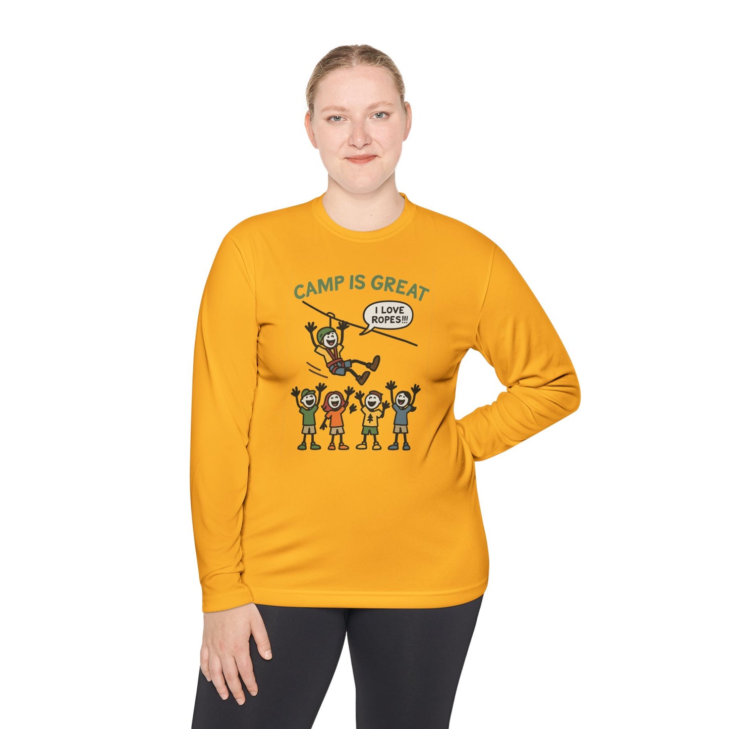 Unisex Lightweight Long Sleeve Tee Ropes