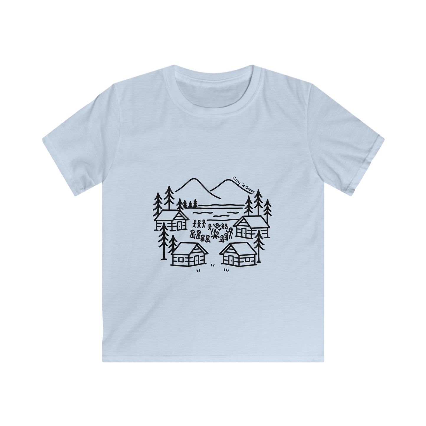 Kids Softstyle Tee Landscape