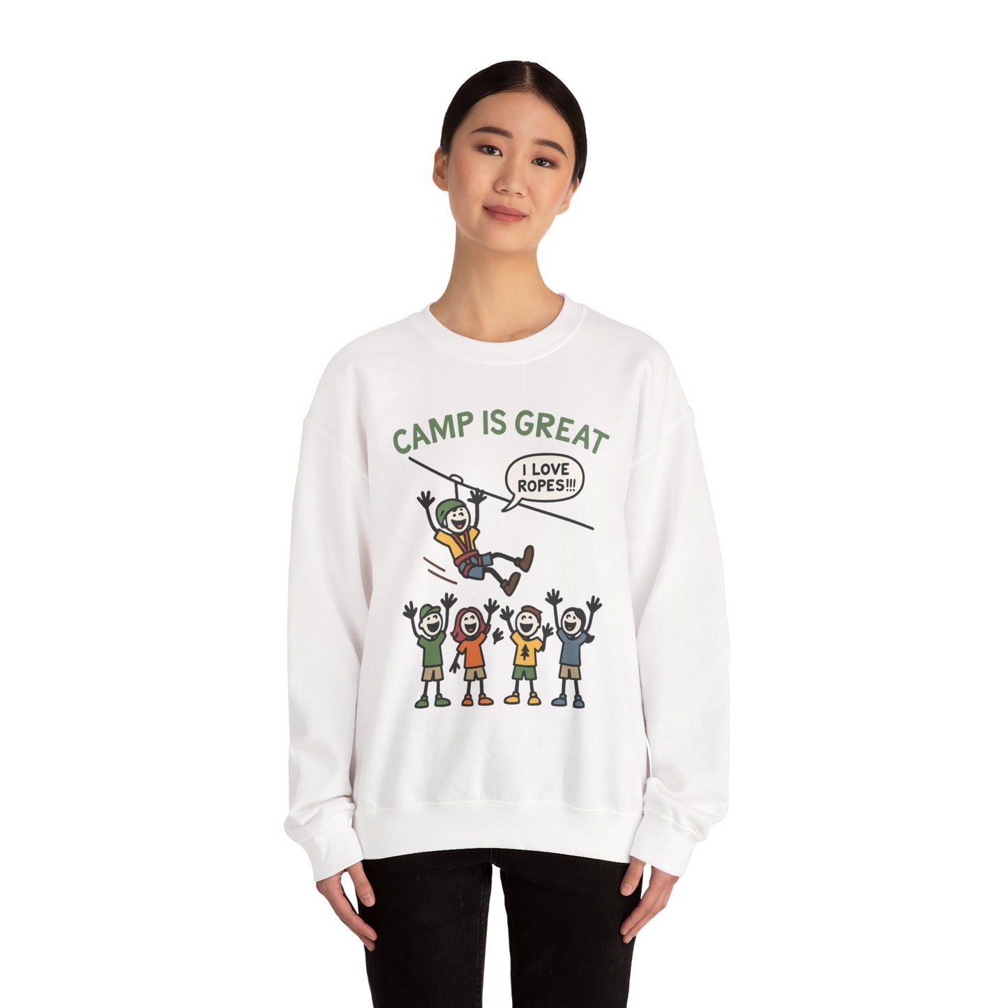 Unisex Heavy Blend™ Crewneck Sweatshirt Ropes