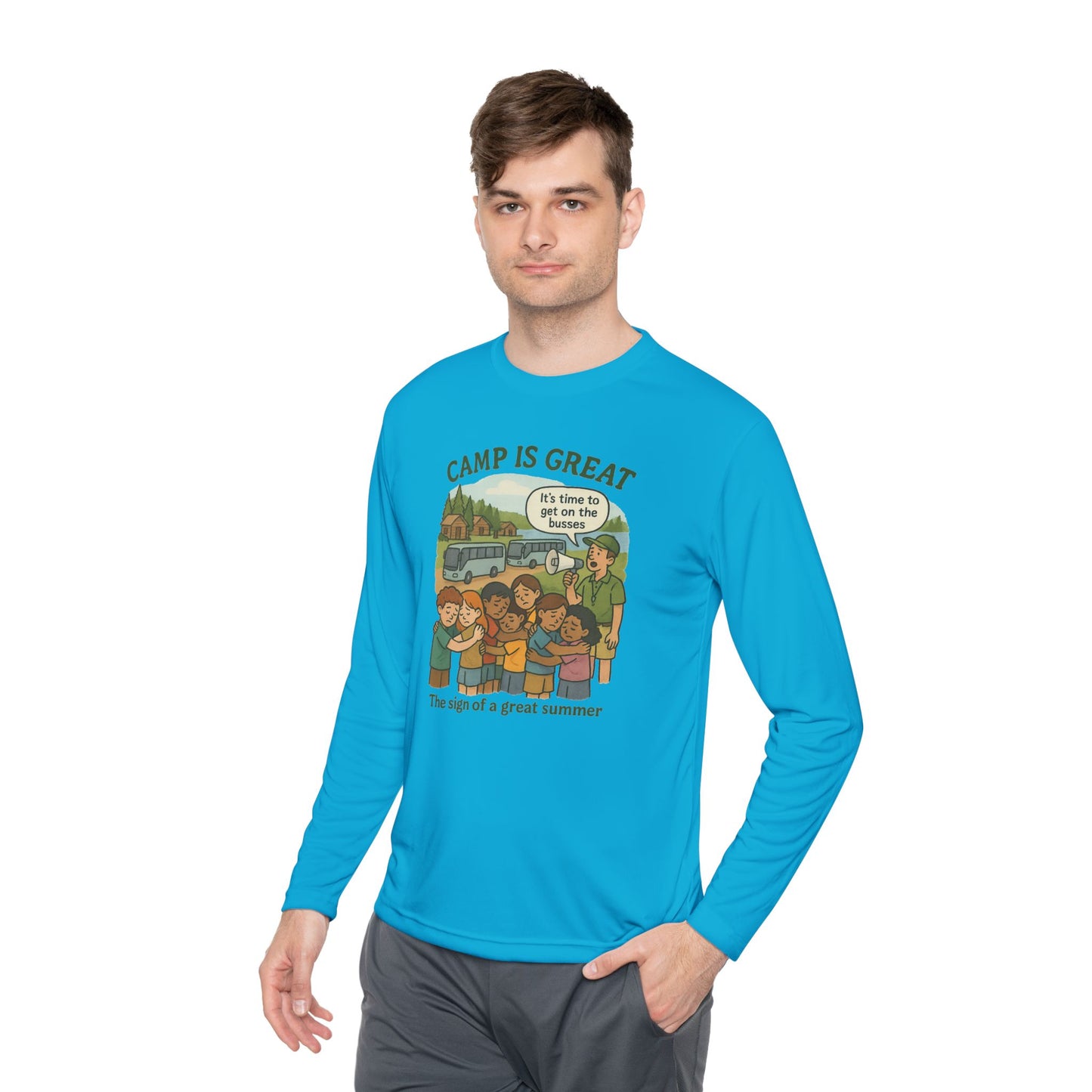 Unisex Lightweight Long Sleeve Tee Closing Day