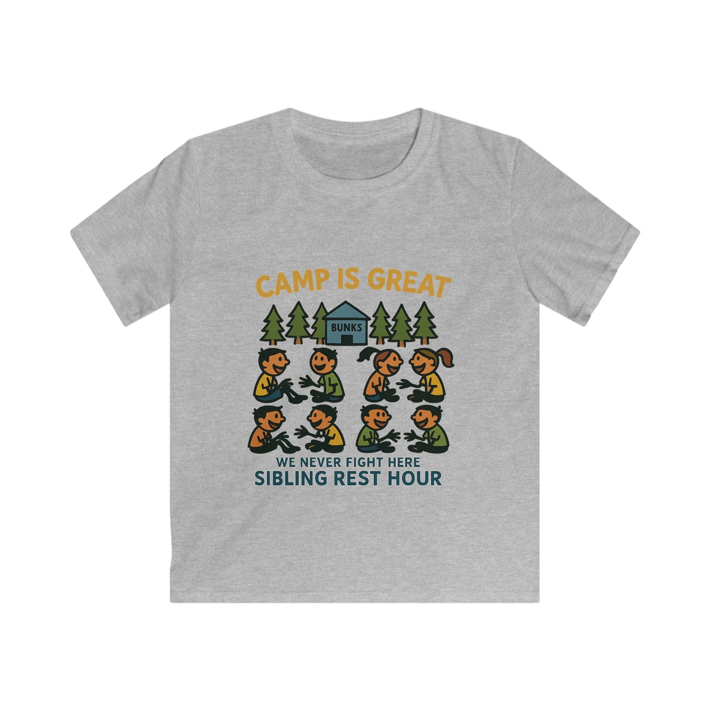 Kids Softstyle Tee Sibling Rest Hour