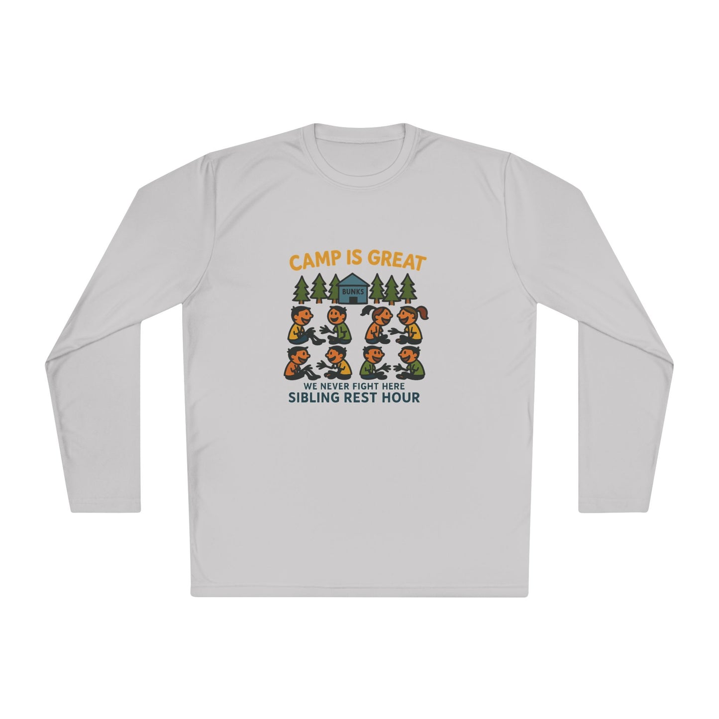 Unisex Lightweight Long Sleeve Tee Sibling Rest Hour