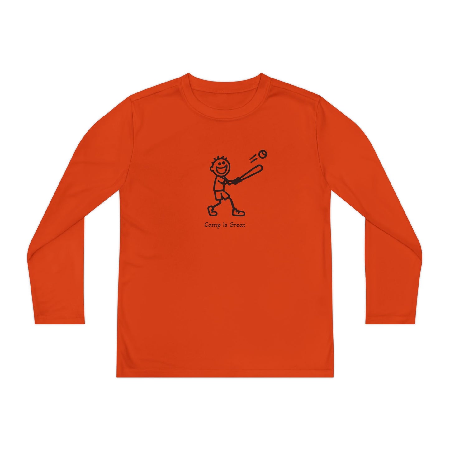 Youth Long Sleeve Competitor Tee Baseball