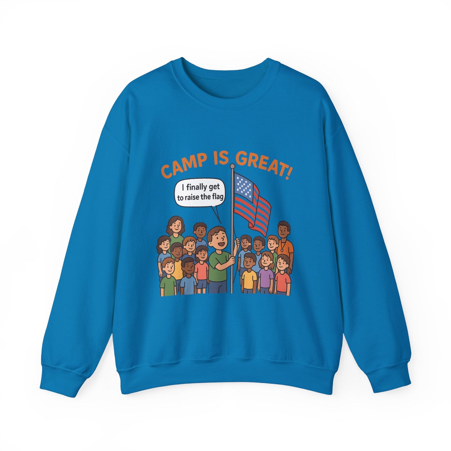 Unisex Heavy Blend™ Crewneck Sweatshirt Flag