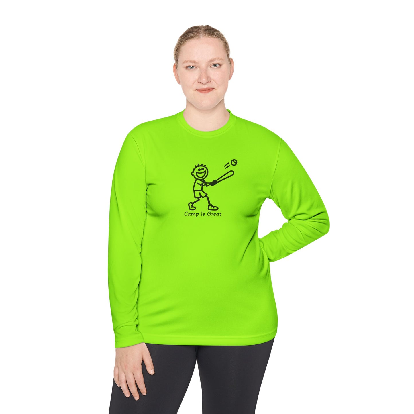Unisex Lightweight Long Sleeve Tee Baseball