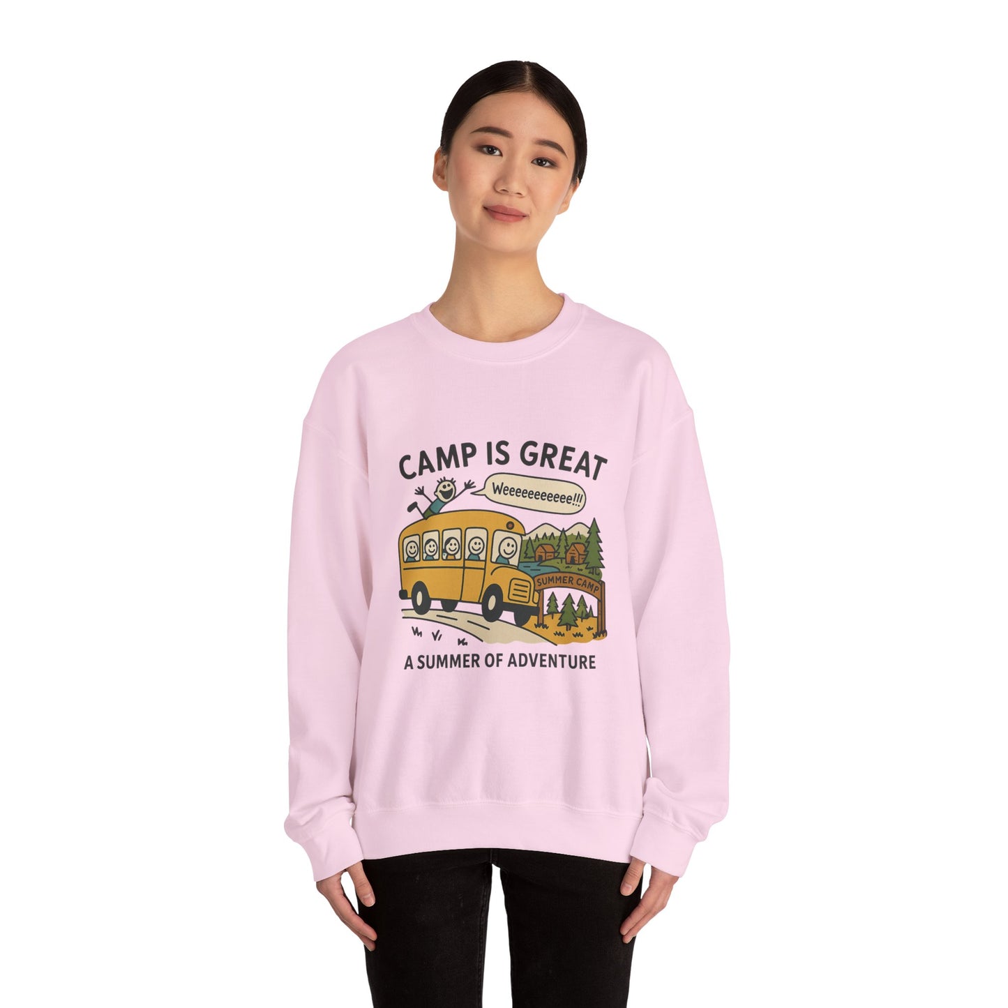 Unisex Heavy Blend™ Crewneck Sweatshirt Bus