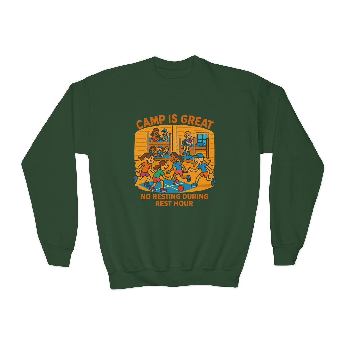 Youth Crewneck Sweatshirt Rest Hour