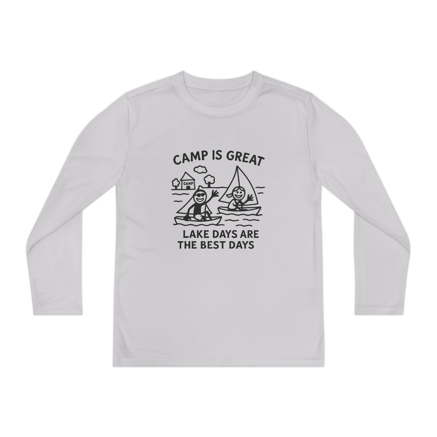 Youth Long Sleeve Competitor Tee Lake Days