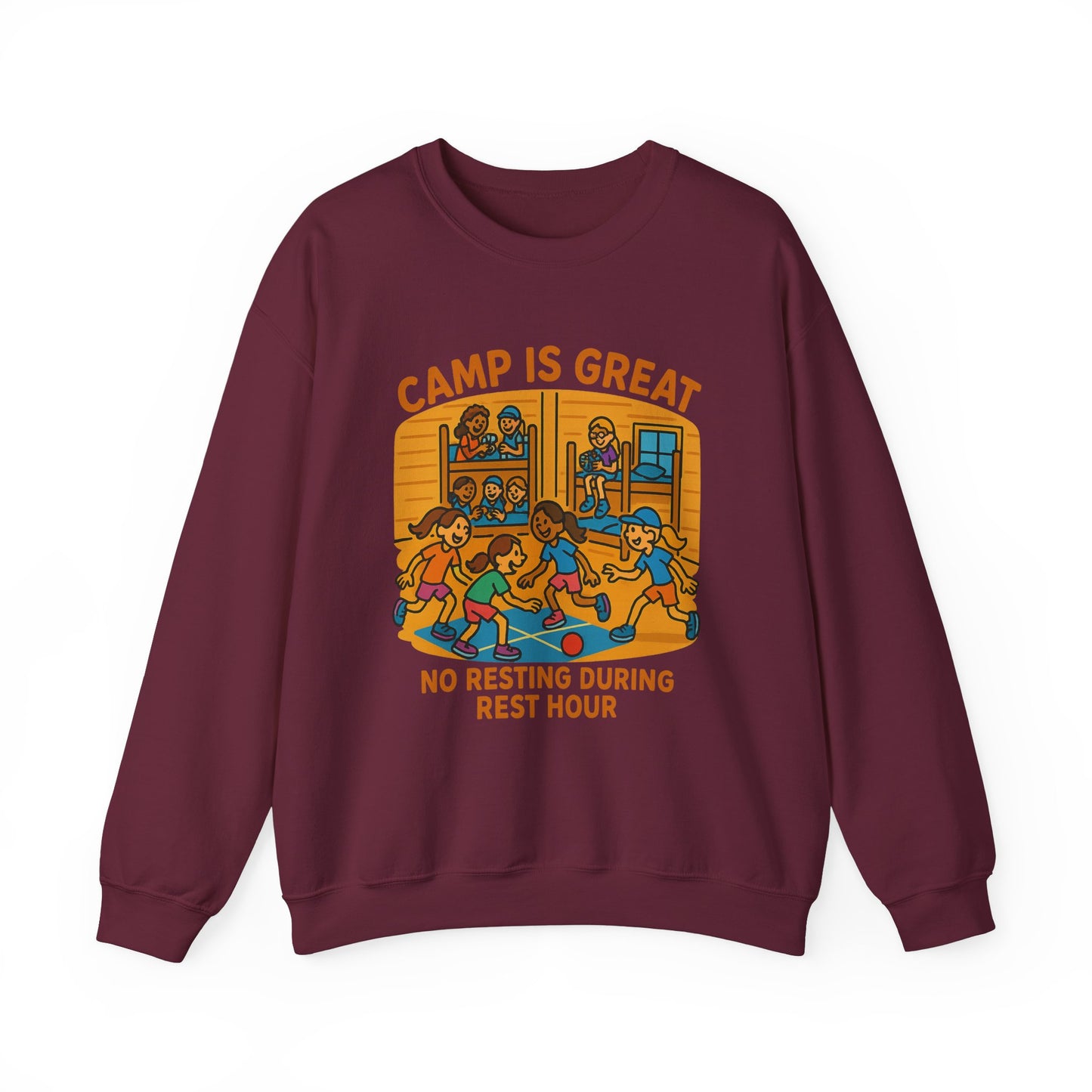 Unisex Heavy Blend™ Crewneck Sweatshirt Rest Hour