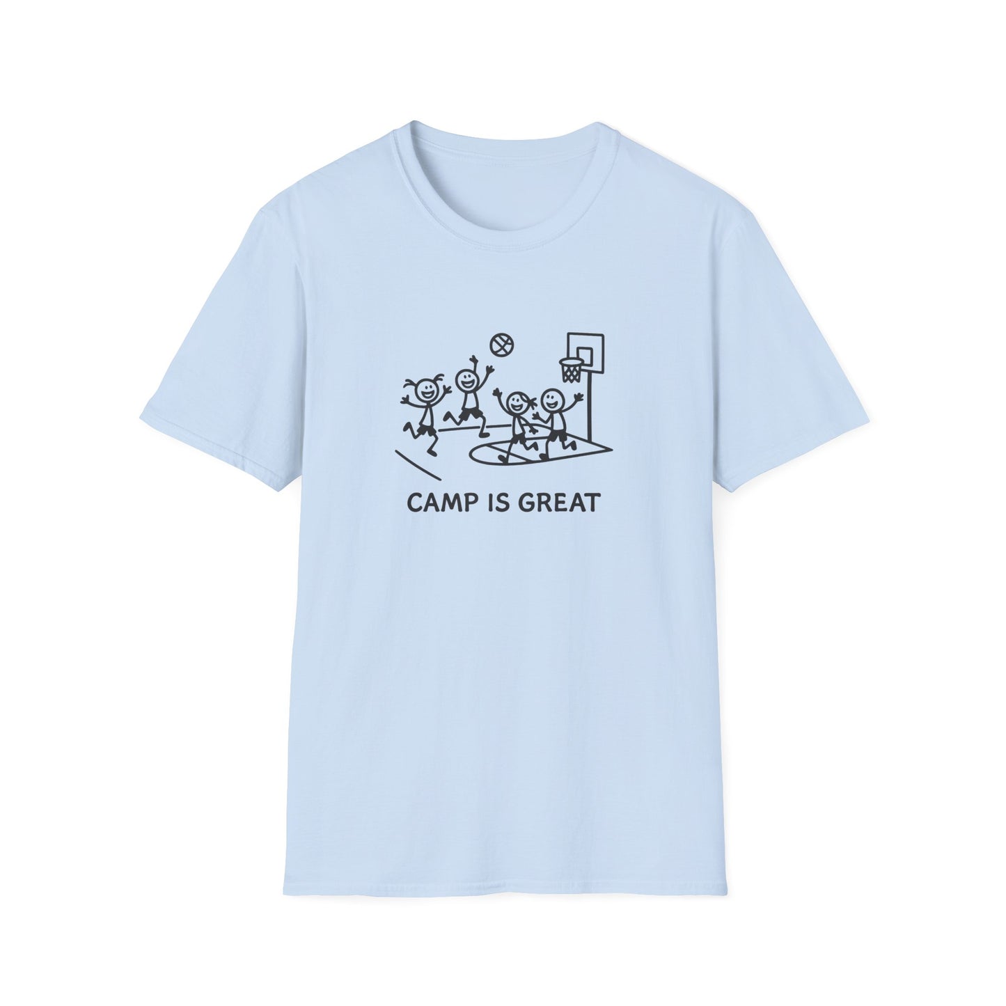 Unisex Softstyle T-Shirt Basketball