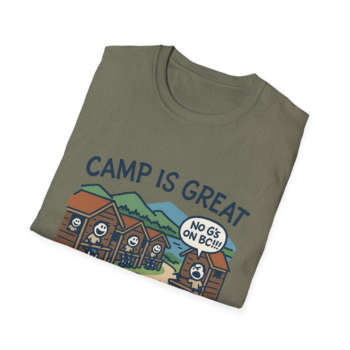 Unisex Softstyle T-Shirt No G's on BC