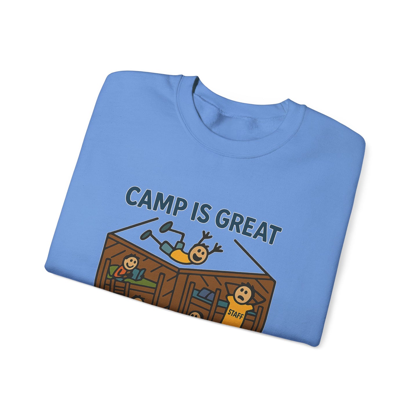 Unisex Heavy Blend™ Crewneck Sweatshirt Typical Day in the Cabin