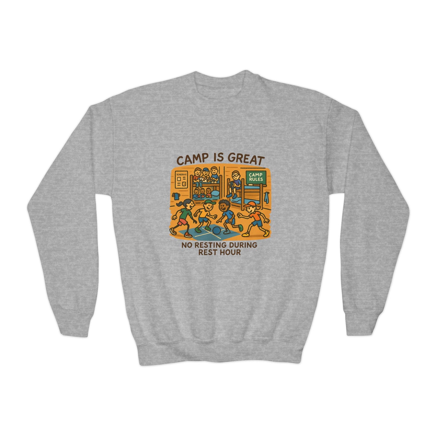 Youth Crewneck Sweatshirt Rest Hour
