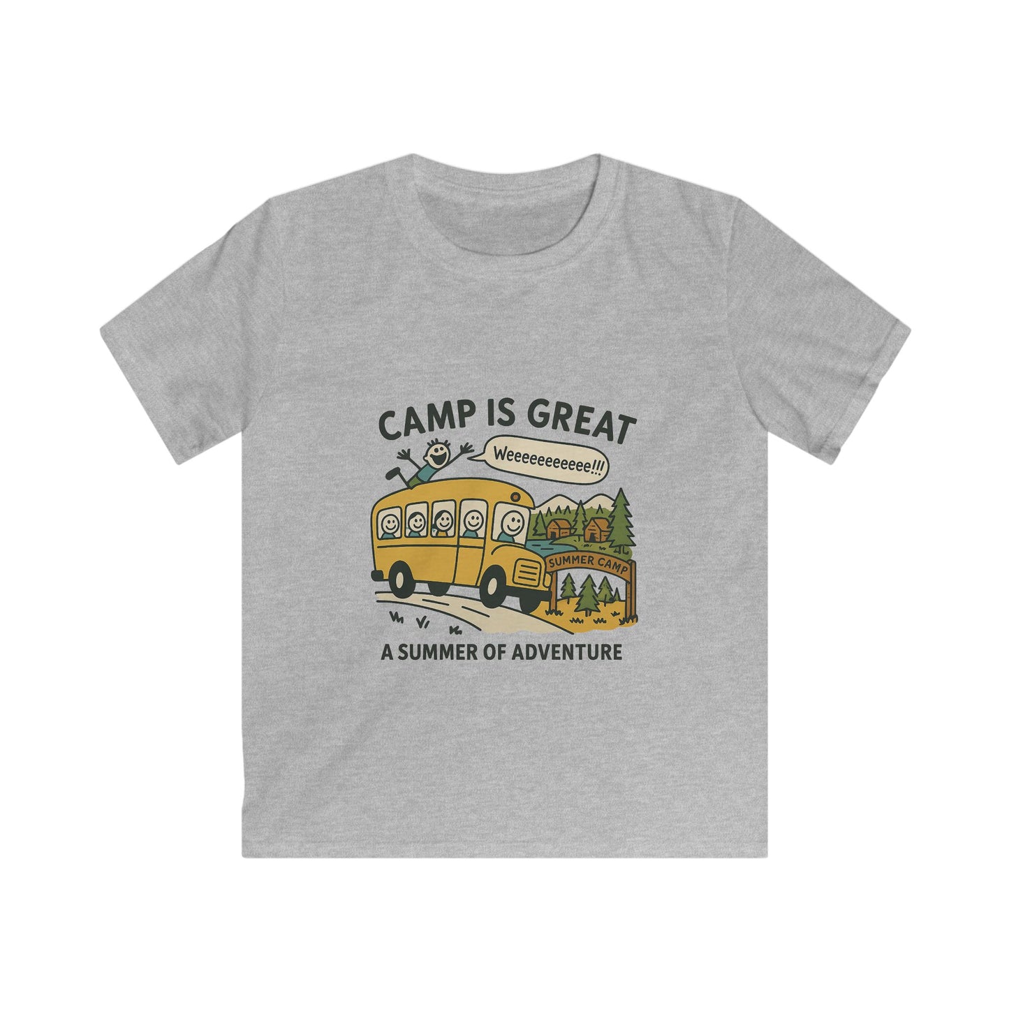 Kids Softstyle Tee Bus