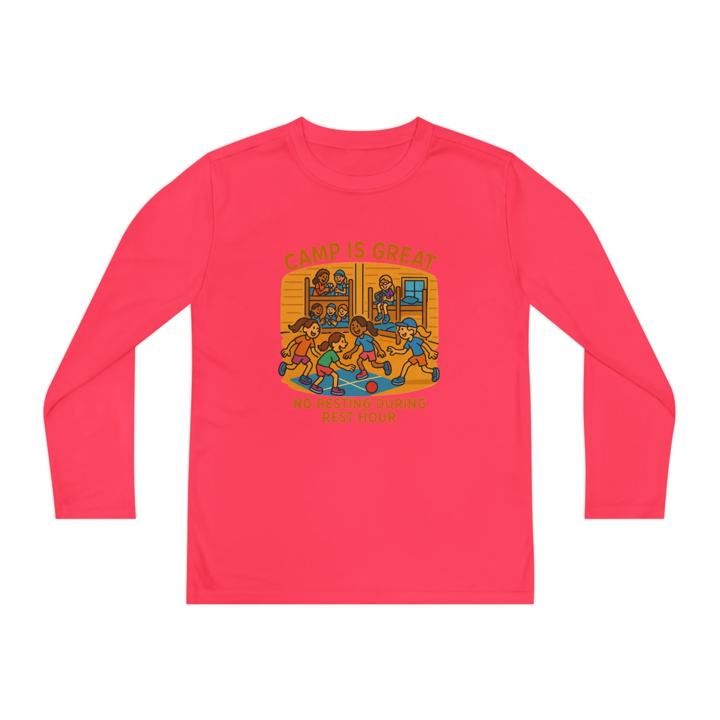 Youth Long Sleeve Competitor Tee Rest Hour
