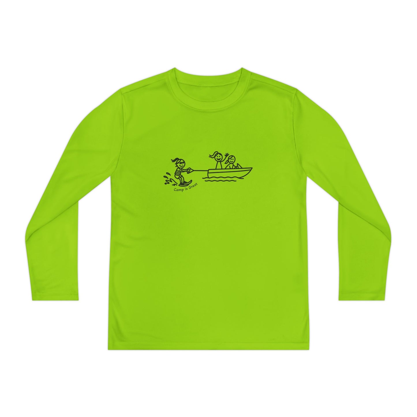 Youth Long Sleeve Competitor Tee Waterski