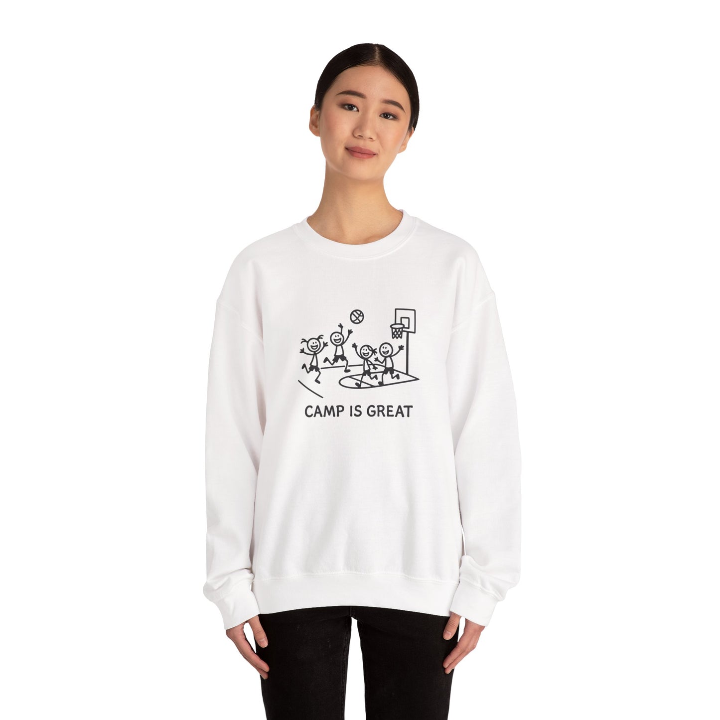 Unisex Heavy Blend™ Crewneck Sweatshirt Basketball
