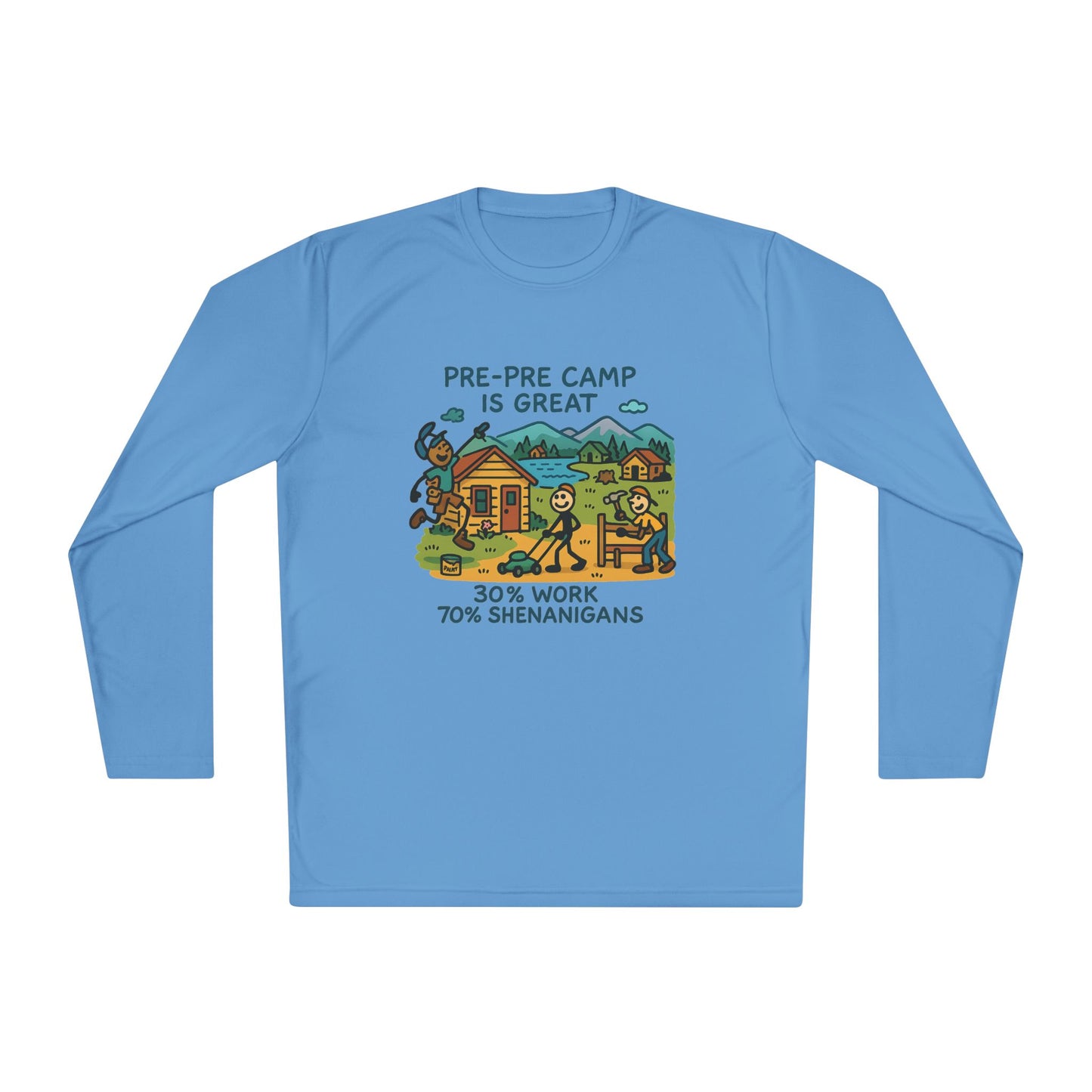Unisex Lightweight Long Sleeve Tee Pre-Pre-Camp