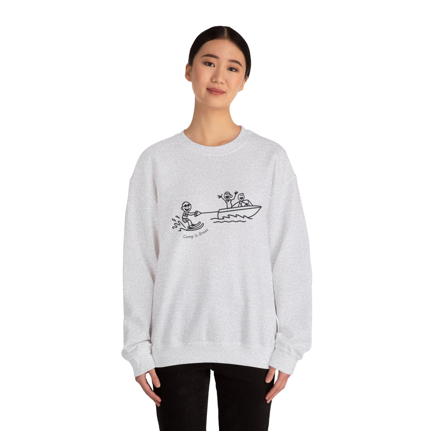Unisex Heavy Blend™ Crewneck Sweatshirt Waterski