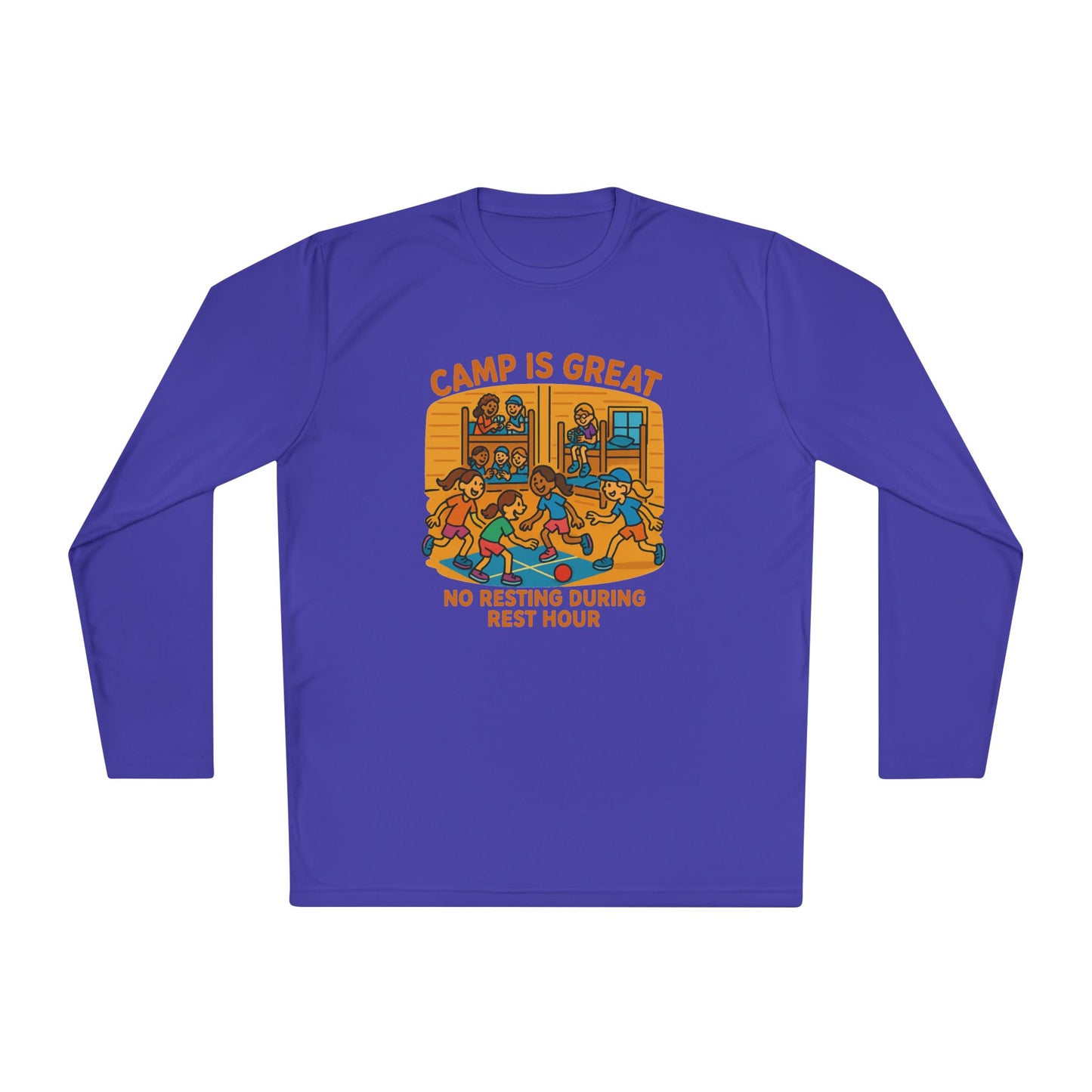 Unisex Lightweight Long Sleeve Tee Rest Hour