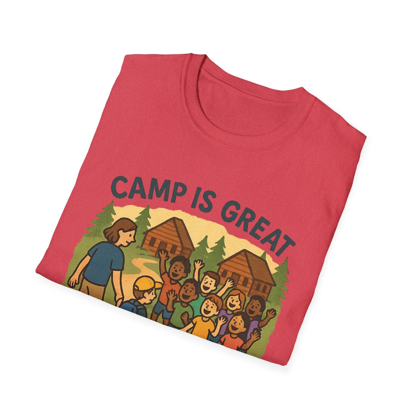 Unisex Softstyle T-Shirt First Time Camper