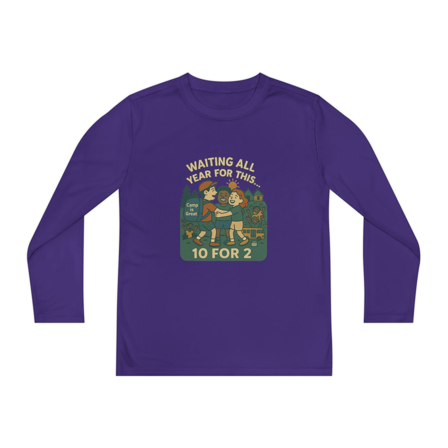 Youth Long Sleeve Competitor Tee Opening Day