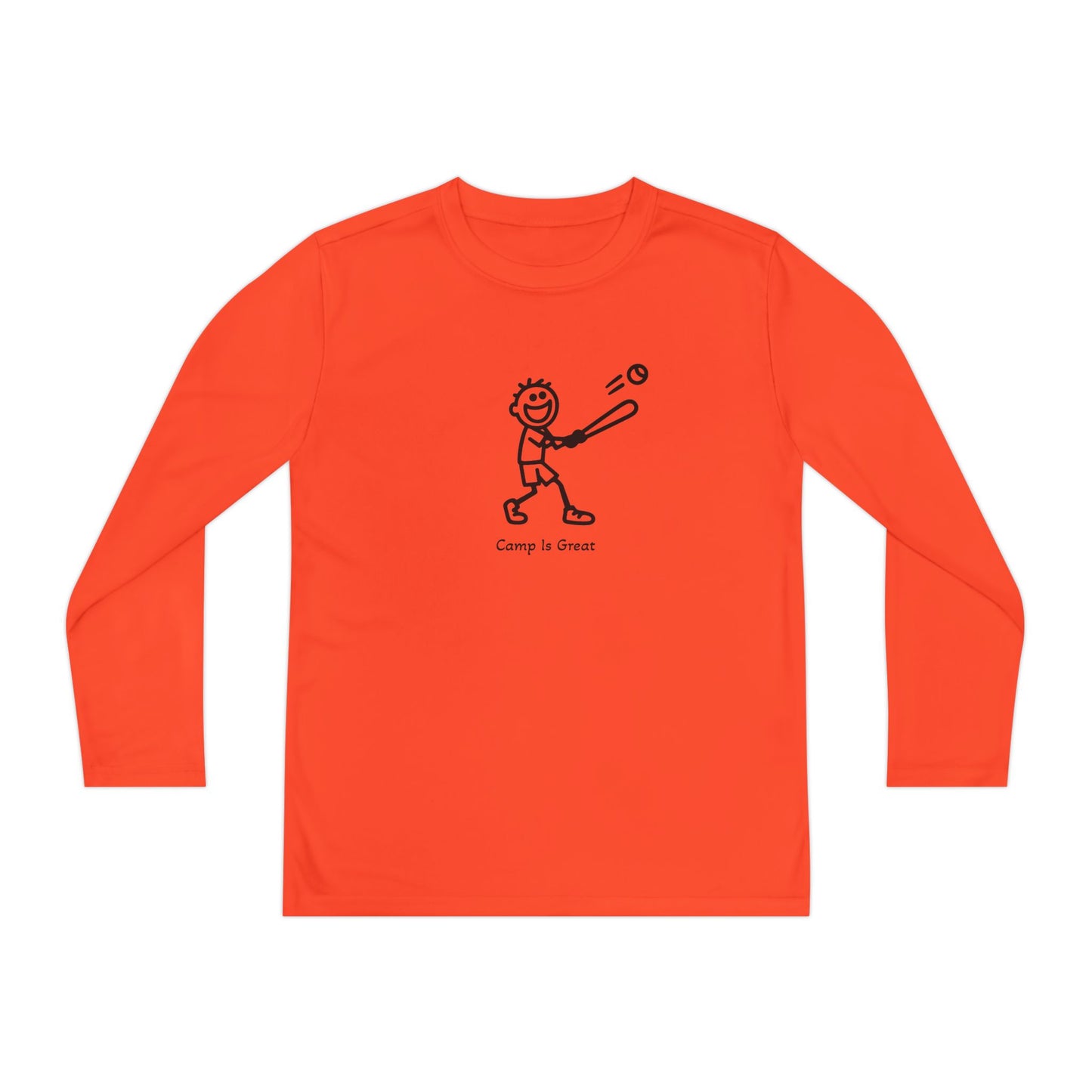 Youth Long Sleeve Competitor Tee Baseball