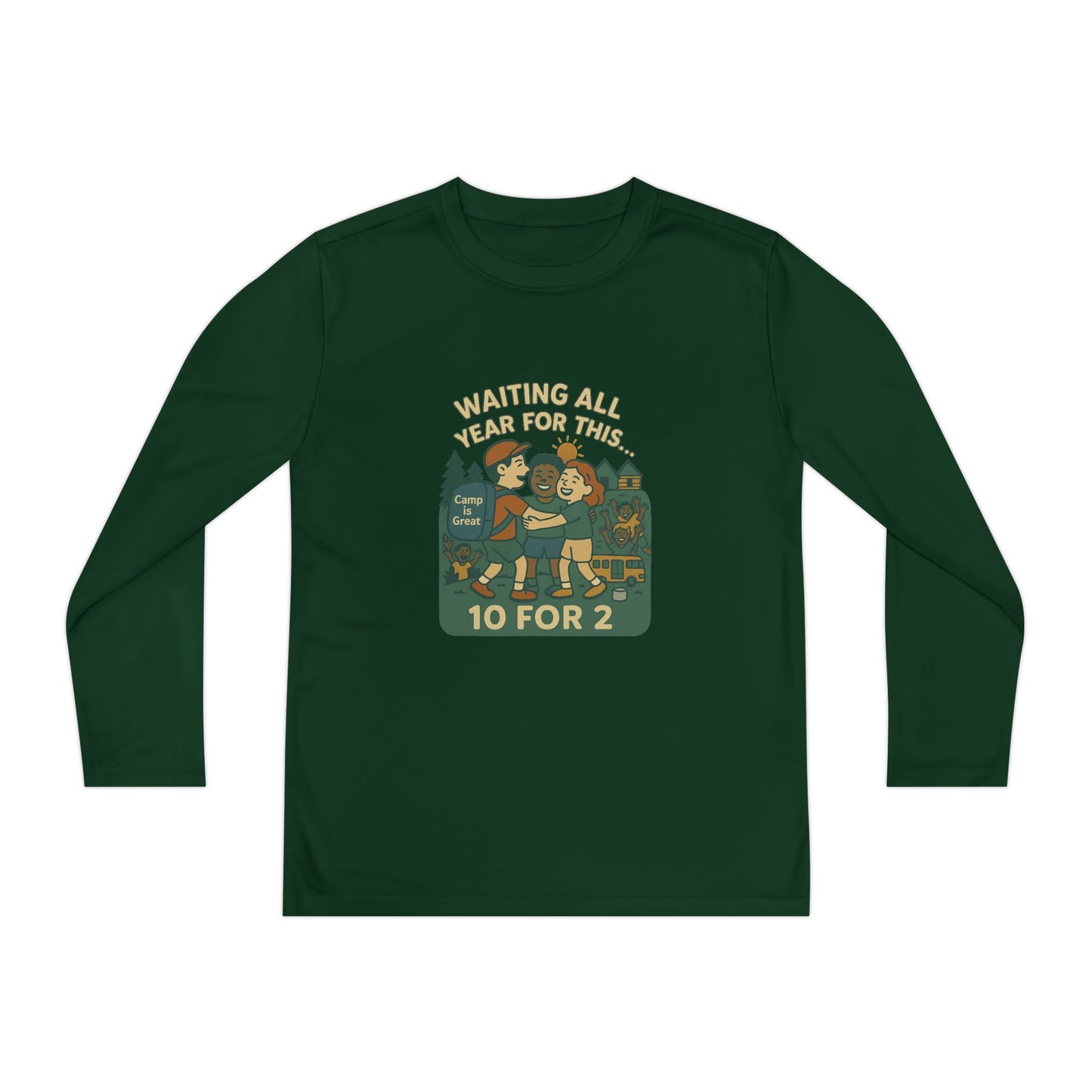 Youth Long Sleeve Competitor Tee Opening Day