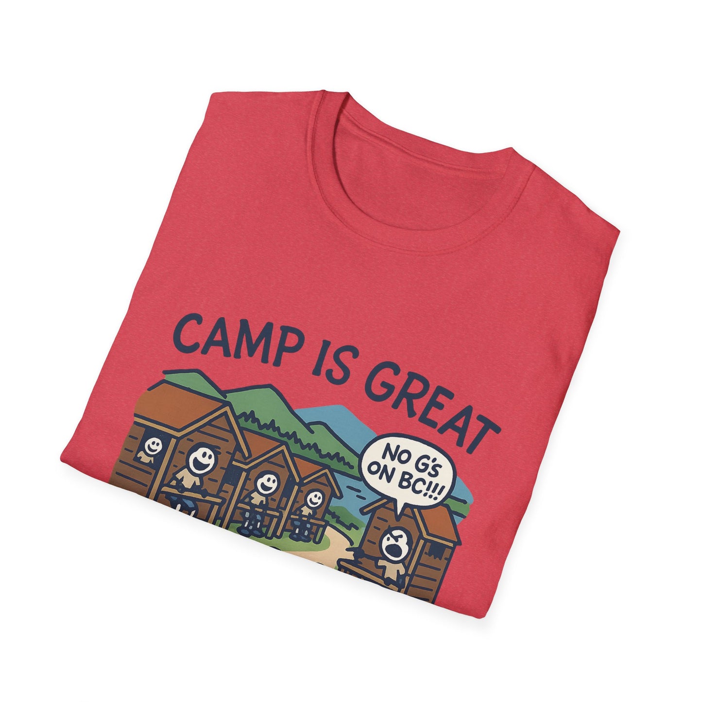 Unisex Softstyle T-Shirt No G's on BC