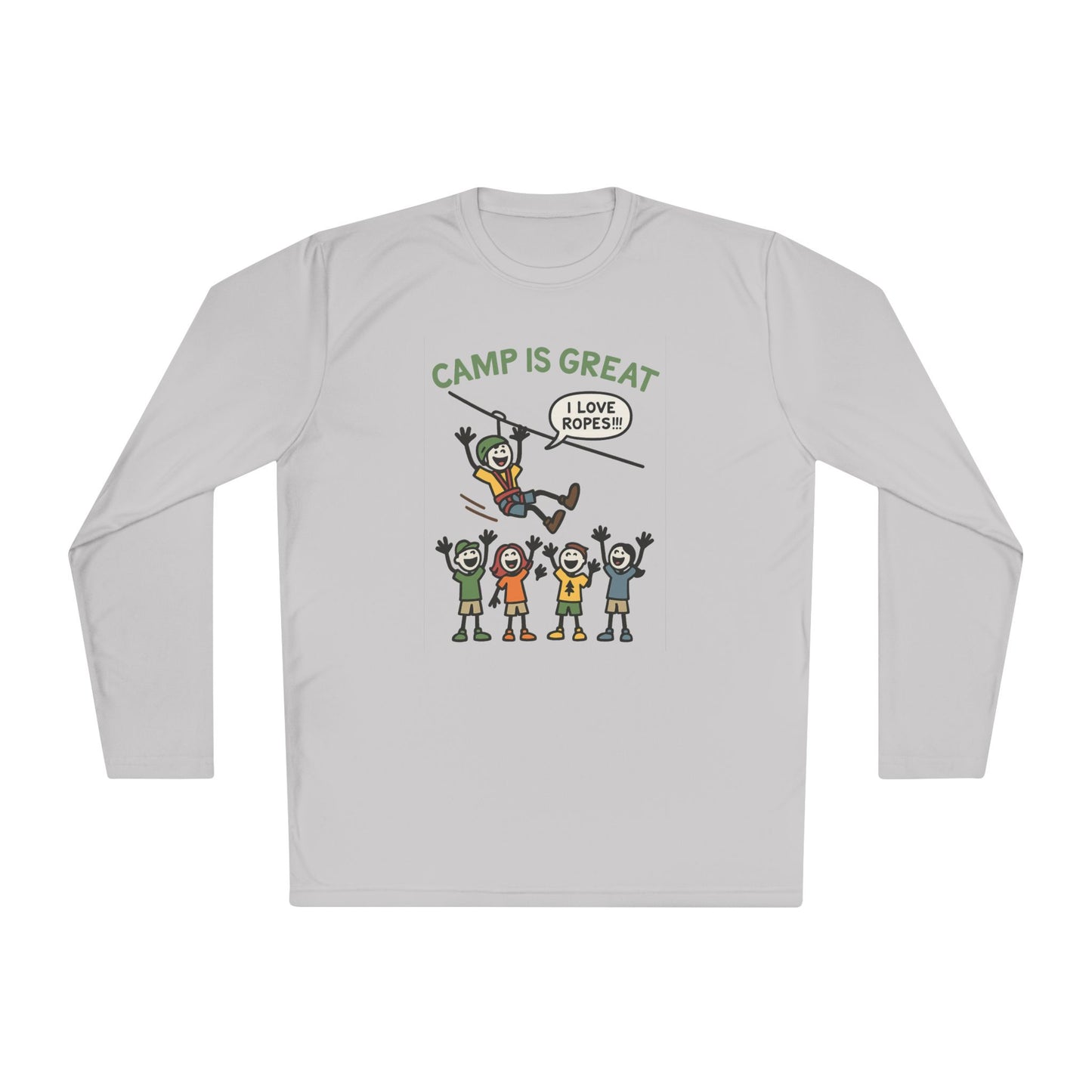 Unisex Lightweight Long Sleeve Tee Ropes