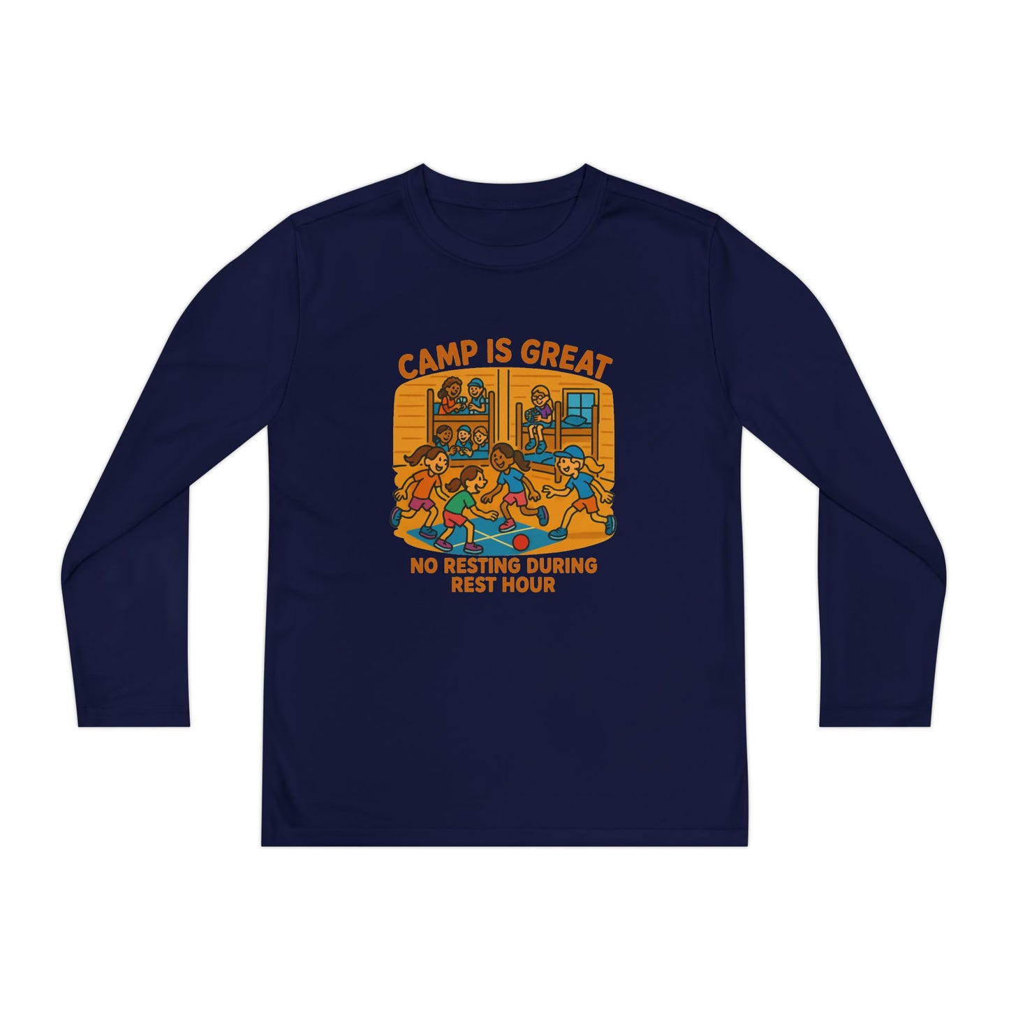 Youth Long Sleeve Competitor Tee Rest Hour