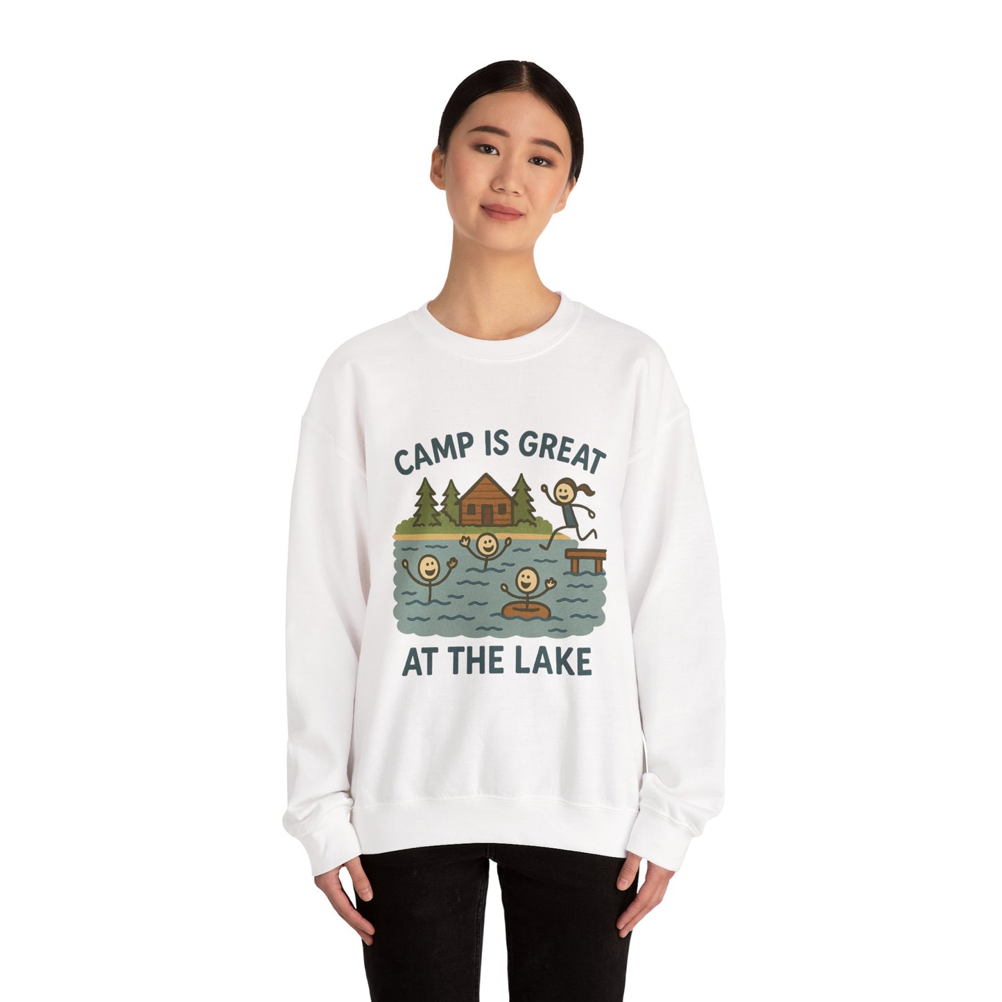 Unisex Heavy Blend™ Crewneck Sweatshirt Lake