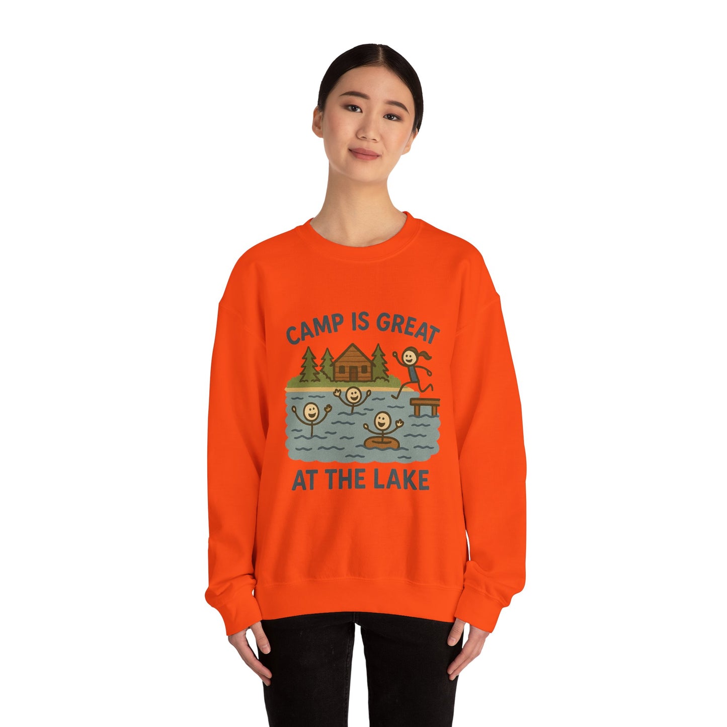 Unisex Heavy Blend™ Crewneck Sweatshirt Lake