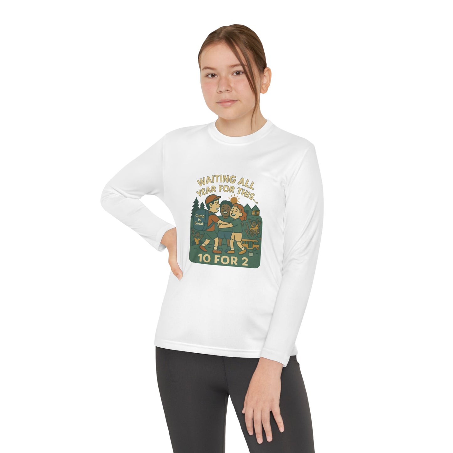 Youth Long Sleeve Competitor Tee Opening Day